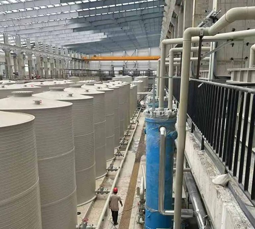 Circulação de absorvente líquido em sistema de tratamento de gases residuais
